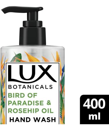 Lux Botanicals Bird of Paradies & Rosehip Oil Hand Soap 400 ml - Buy Online on GoSupps.com