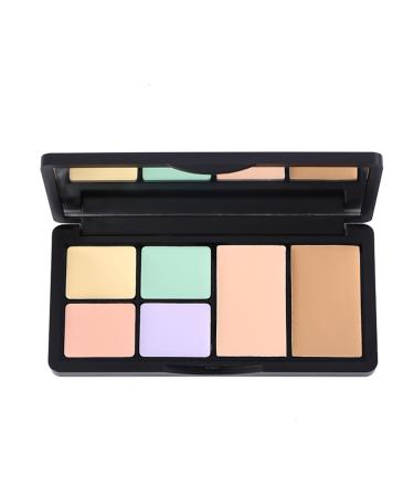 Concealer Palette 6 Colors | Complexion & Cream Concealer | Complete Palette for Face Correction | High Waterproof Long-Lasting Cream | For Contouring Dark Circles &