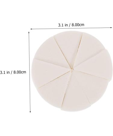 Healeved 2 Sets Triangular Sponge Puff Makeup Foundation Makeup Pads Triangle Cosmetic Sponges Makeup Supplies Concealer Sponge Triangle Puff Girl Make up Flutter White 8.00X8.00X2.00CM White - Buy Online on GoSupps.com