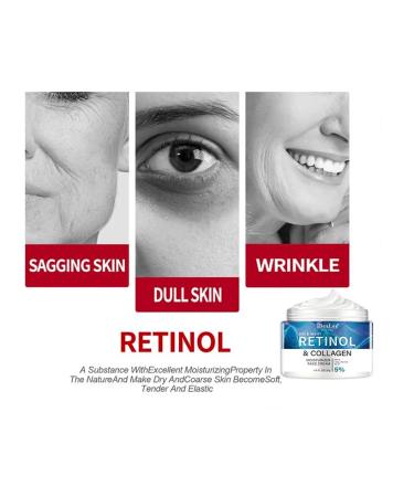 Retinal & Collagen Anti-Aging Face Cream Set - Firm Skin Reduce Neck Wrinkles & Moisturize for Smooth Tender Skin - International Shipping Available - Buy Online on GoSupps.com