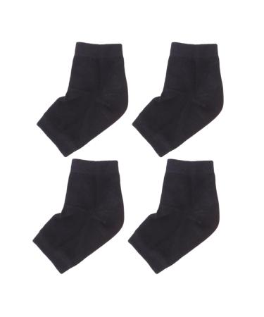 POPETPOP Metal Finger Claws 2 Pairs Heel Sleeves Heel Anti-Crack Socks Mens Stocking Foot Socks moisturizing Socks Lined Socks Men Heel Socks Moisturizing Socks Hydrating Lining Man