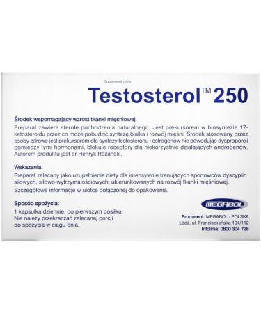  Nuvia TESTOSTERONE FORTE 250 (2 x 30 Capsules) BOOST TESTOSTERONE - Buy Online on GoSupps.com