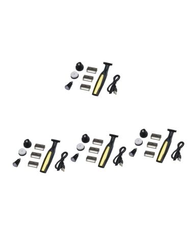 4 Sets Nose Hair Trimmer Shaving Tool Electric Razor Multi-Functional Shaver Men Trimming Razor Electric Face Trimmer Male Electric Shaver Men Electric Shaver Electric Man Razor