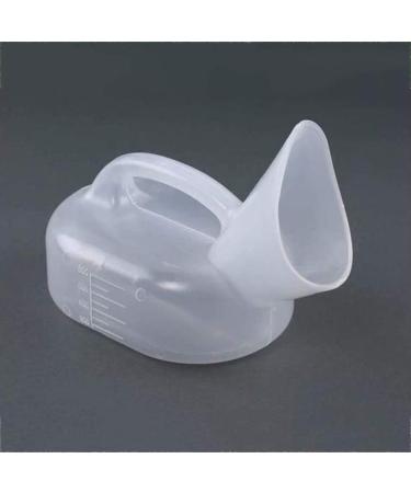 Male Urinal Bottle Ms 1000ml Transparent Urinal Urine Collection Containers Pee Bottles - Buy Online on GoSupps.com
