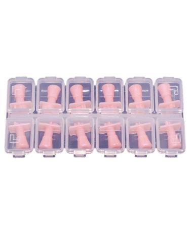 Herbests 12 PCs Diy Nagelstampel Set Nails Art Stamping Plates Flowers Flowers Animal Nail Plate Template Image Plate Nail Art Tools Repeating For Teenage Adults
