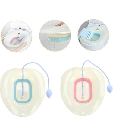 Gatuida 2 Sets Bidet Laundry Tub | Silica Gel Bucket for Pregnant Women - Optimize Bathroom Comfort - Buy Online on GoSupps.com