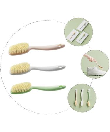 minkissy 15 Pcs Soft Brush for Shoes Saline Solution for Piercings Clothes Scrubber Stain Remover Nose Piercing Kit Cleaning Brush Cloth Brush Household Cleaning Ball Plastic (pp) Assorted Colorx5pcs 23x4cmx5pcs - Buy Online on GoSupps.com