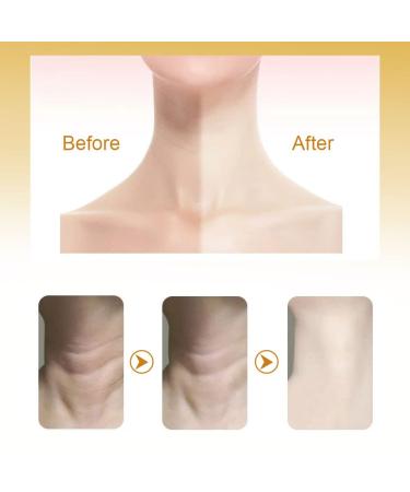Anti-Aging Neck Wrinkle Pads - Moisturizing Gold Firming Mask for Fine Line Prevention - 10 Patches - Buy Online on GoSupps.com