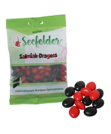 kda Seefelder Salmiak Dragees Liquorice Candy 100 g