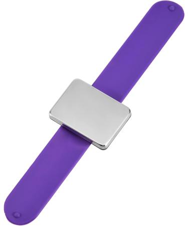 Hair Grip Holder Hair Styles Adjustable Magnetic Wrist Band for Hairdresser Barbers(#4-purple) - Buy Online on GoSupps.com