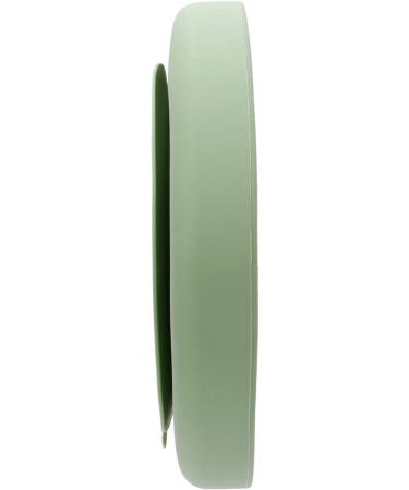 Baby Silicone Suction Divided Plate - Non Toxic, BPA Free, Waterproof, Dishwasher Safe - Green - Buy Online on GoSupps.com