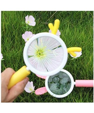 Magnifying Glasses for Hobbies Reading Magnifier Optical Magnifying Glass HD Cartoon Animal Teacher Kindergarten Pupil 3 Times Magnifying Glass Vision - Buy Online on GoSupps.com