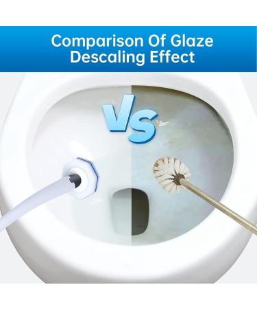 Kcvzitrds 40 Counts Upgraded Toilet Brush Wand Disposable Toilet Cleaning Wand Refills Bowl Scrubbers Heads Easy Install Easy to Use - Buy Online on GoSupps.com
