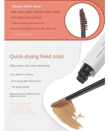 Tinted Brow Gel Brow Wax Vegan Waterproof Brow Wax (Dark gray brown) - Buy Online on GoSupps.com