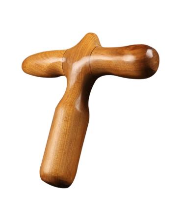 Lurrose 1stk foot massager foot massage tab waist massage.Cat rod manual acupress stand Massage devices Chinese massage balls Hand acupuncture point sticker fragrant wood