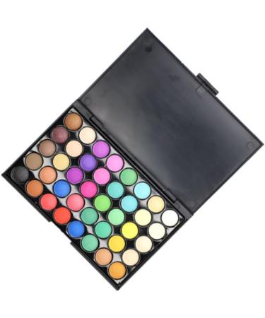 POPETPOP 2pcs 40 Eyeshadow Makeup Palette Eye Shadow Smoky Makeup 1 count (Pack of 1) As Shownx2pcs - Buy Online on GoSupps.com