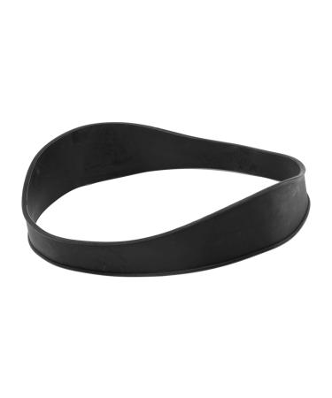 Haircut Tape Curved Antislip Haircut Guide Template for Hair Trimming (Black)