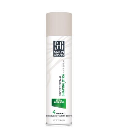Salon Grafix Professional Shaping Hair Spray Finishing Mist Extra Super Hold 10 oz (Pack of2) - Buy Online on GoSupps.com