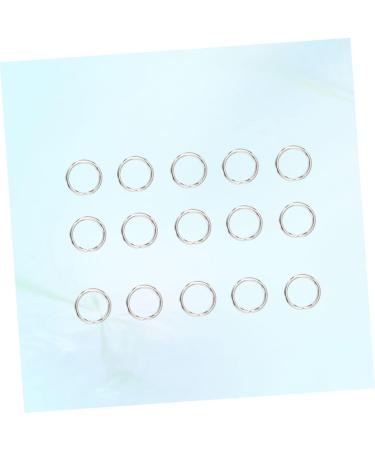 Lurrose 200pcs Small Jump Split Loop Mm Steel Circle Xmm Key Rings Bulk for Diy Buckle Jewelry Necklace As Shown Size 7 - Buy Online on GoSupps.com