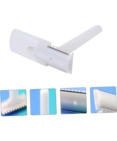 Minkissy 75-Piece One-Way Skin Knife Razor Set | Women's Body Hair Removal Tools for Arms & Legs | Double-Sided Leather Knife for Men & Women - Buy Online on GoSupps.com