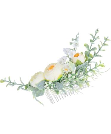 FRCOLOR Set of 3 Bridal Hair Comb Wedding Hair Accessories Fairy Hairpin Hair Combs Tiara Headpiece Wedding Hair Comb Flower Girl Headband Hair Accessories - Buy Online on GoSupps.com