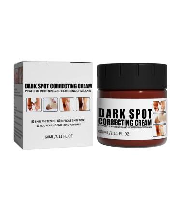60g Bigsaleusa Dark Skin Bleaching Cream,Whitening Cream for Dark Skin Brightening Gel for Knee Joints (1PCS)