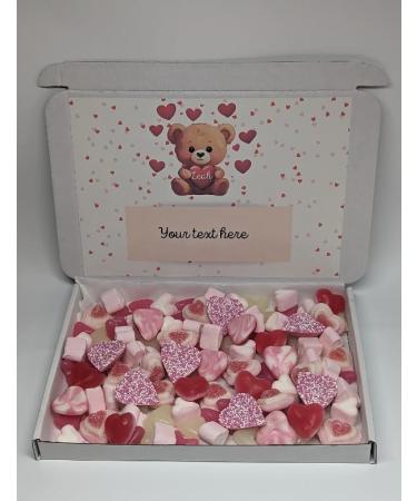 Valentines Day personalised sweet box | Valentines kids sweet box | Valentines teddy sweet box | Personalised valentines sweets|