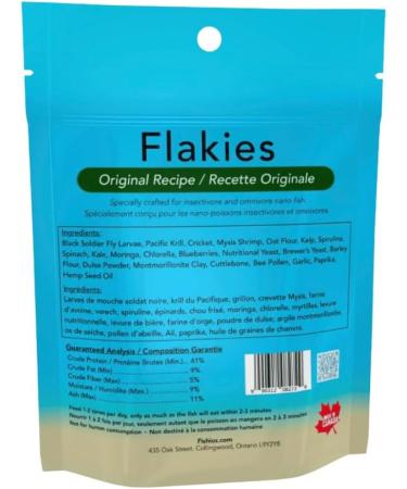 FISHIOS Flakies - Natural Community Fish Food with no preservatives. (28 Grams) 28 g (Pack of 1) - Buy Online on GoSupps.com