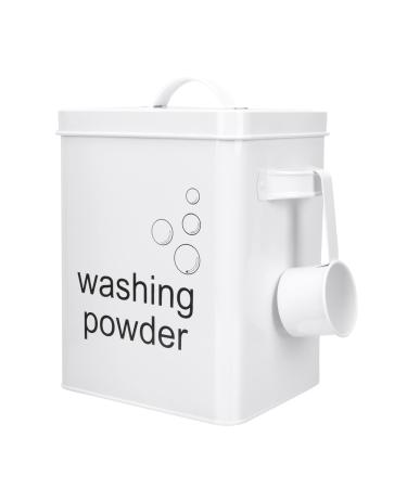 Alipis Washing Storage Bucket Fabric Softener Dispenser Snack Laundry Bin at Home tin Box