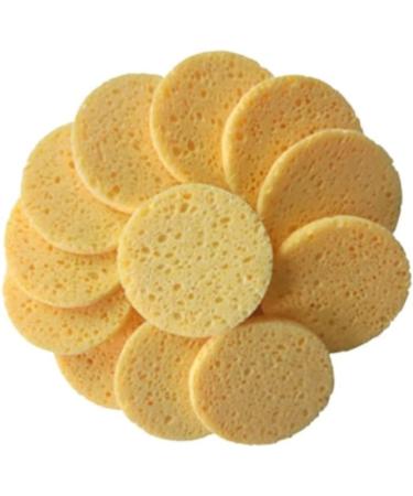 60 Pieces Makeup Remover Cloth Face Exfoliating Sponge Bath Loofah Compressed Compressed Sponge Make-Up Pads Round Pads Multicoloured Face Wash Powder Puff Cotton Pad - Buy Online on GoSupps.com
