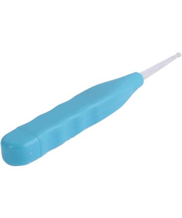 Qtqgoitem Ear Cleaner Earwax Remover with Flashlight Curette Spoon Earpick 2pcs Blue - Model 857 - Buy Online on GoSupps.com