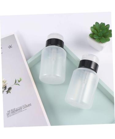  HONMEET Set of 5 210ml Nail Polish Remover Bottles Liquid Storage Sub-Bottles Lockable Safe Alcohol Bottles - Buy Online on GoSupps.com