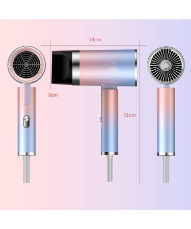 500W Ionic Hairdryer Childrens Hair Dryer Cute Travel Hair Dryers Compact Hair Dryer Portable Hair Dryer Student Hair Dryer Mini Hair Dryer 3 Speed Low Noise Overheating Protection Long Life AC Motor - Buy Online on GoSupps.com