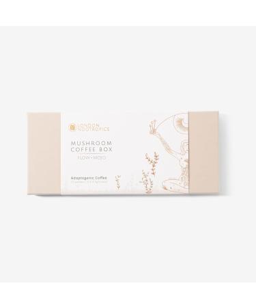 Bo te caf London Nootropics Mushroom | Caf adaptog ne Flow & Mojo | 12 sachets - Buy Online on GoSupps.com