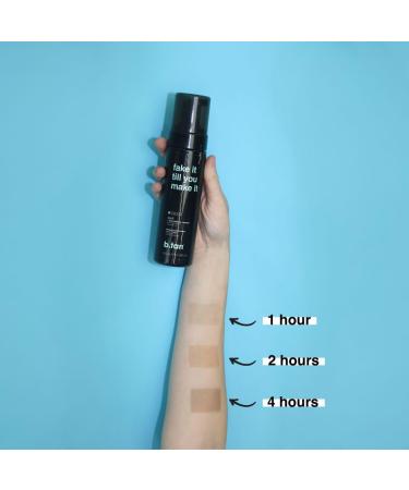 B.Tan Self-Tanner | Vegan 1 Hour Tanning Mousse for Darkest Tan - Animal Test Free | 200ml - Buy Online on GoSupps.com