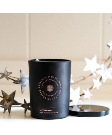 Ethics Supply Midnight Candle | Handcrafted Aromatherapy Essential Oils | Long Burn 50 Hours | 10.5 oz Coconut Wax Candle Made in USA - Buy Online on GoSupps.com