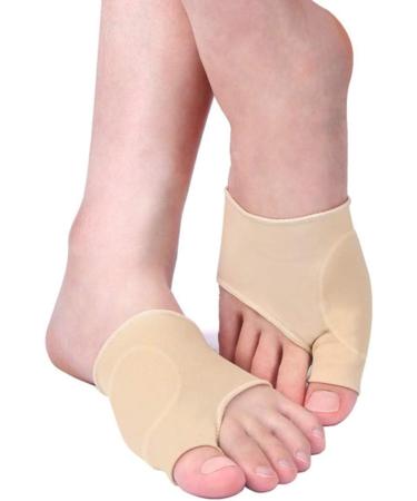 Bunion Sleeve Protector Toe Pad Forefoot Cushion Socks - 1 Pair for Hallux Valgus Support - Buy Online on GoSupps.com