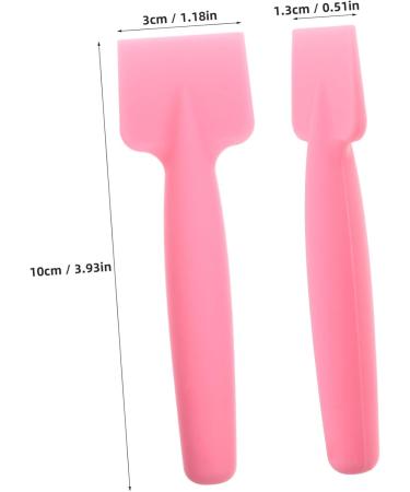 Didiseaon 12 Pcs Facial Mask Brush Makeup Cream Spoon Eye Cream Spatula Cosmetic Beauty Tool 10.00X3.00X1.30CMx4pcs Pinkx4pcs - Buy Online on GoSupps.com