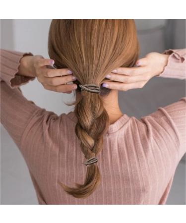 50 Pieces Hair Ties for Thick Hair 4mm Hair Elastics for Women or Men (Brown) - Buy Online on GoSupps.com
