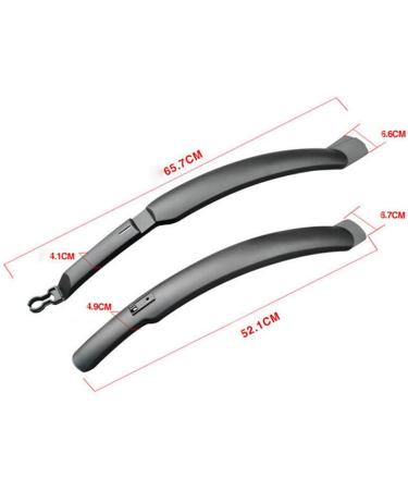 Adjustable Bike Mudguard Set - Quick Release Front & Rear Fenders for MTB and Road Cycling - Buy Online on GoSupps.com
