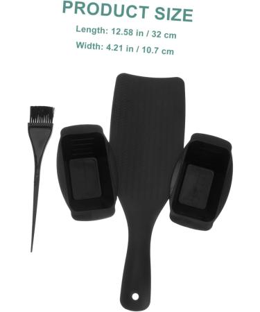 BESTYASH Planche M ches Coloration Cheveux Noire Kit Professionnel Pour Salon Coiffure Et Usage Maison Plateau Plastifi Ergonomique Pour M ches Faciles - Buy Online on GoSupps.com