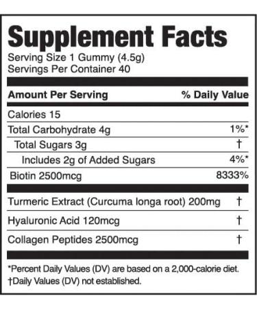 JUGO Beauty + Energy Gummies Bundle Collagen Biotin & Vitamin B12 Supports Hair Skin Nails & Natural Energy Plant-Based & Gluten-Free - Buy Online on GoSupps.com