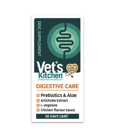 Vet's Kitchen - Healthy Digestion Supplement - Gravy with Prebiotics and Aloe - Advanced Nutrition for your Adult Dog - 300ml transparent 300 ml (Pack of 1) Healthy Digestion