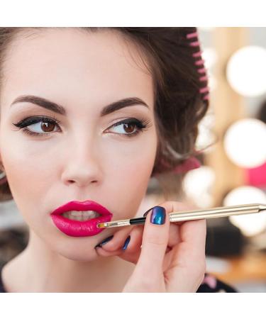 3 Pack Portable Travel Lip Brush & Retractable Lip Balm Applicator - Reusable Makeup Tool for Perfect Lipstick & Gloss Application - Buy Online on GoSupps.com