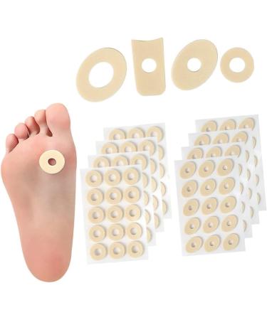 Gatuida 4sheets Latex Corn Stickers Foot Caring Stickers Corn Pad Foot Pad Gel Corn Toe Pad Corn Cushions Corn Relaxation Pad Bulk Protector Foot Stickers Floor Mat Latex Sponge - Buy Online on GoSupps.com
