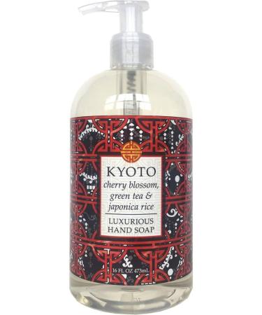 Greenwich Bay Trading Co Scented Liquid Hand Soap from the Destination Collection in Beautiful Packaging - 16 Ounce Bottle (Kyoto)