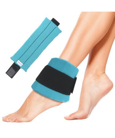 Comfcube Ice Pack for Injuries Reusable 2 Hours Long Lasting Flexible Cold Ice Pack Wrap for Swelling Bruises Sprain Joint and Muscle Pain Relief for Ankle Wrist Elbow & More