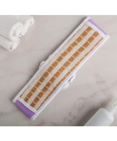 GMMH Cotton Sponge Bath Shower Massage Strap - 10x70 cm | Premium Back Scrubber for Relaxing Cleanse | Ideal for International Shipping - Buy Online on GoSupps.com