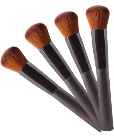 Beaupretty makeup for girls nylon brush stipple pen Stippling brush stuckers Concave face makeup brush Wooden handle makeup brush Multifunction Foundation Brush contouring brush Miss - Buy Online on GoSupps.com