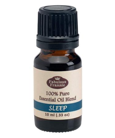 Fabulous Frannie Sleep Essential Oil Blend 100% Pure Undiluted Essential Oil Blend Therapeutic Grade - 10 ml A Perfect Blend of Chamomile Marjoram Bulgarian Lavender and Vetiver Essential Oils.